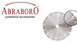 Abraboro-Diamantový kotúč na betón segmentový laser No7