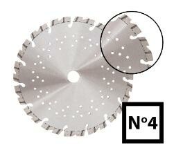 Abraboro-Diamantový kotúč na betón turbo segment laser No4