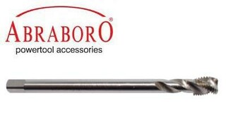 Abraboro-strojný závitník HSS-Co kobalt DIN374 s drážkou,jemné stúpanie