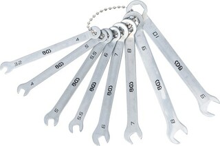 BGS Kľúče OP mini sada 8 ks, 4-10 mm