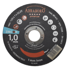 Abraboro-125x1 rezací kotúč premium zirkón