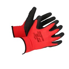 PROTECT2U-rukavice nitril RED č.8
