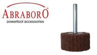 Abraboro-kotúč na stopke brúsne rúno RGB